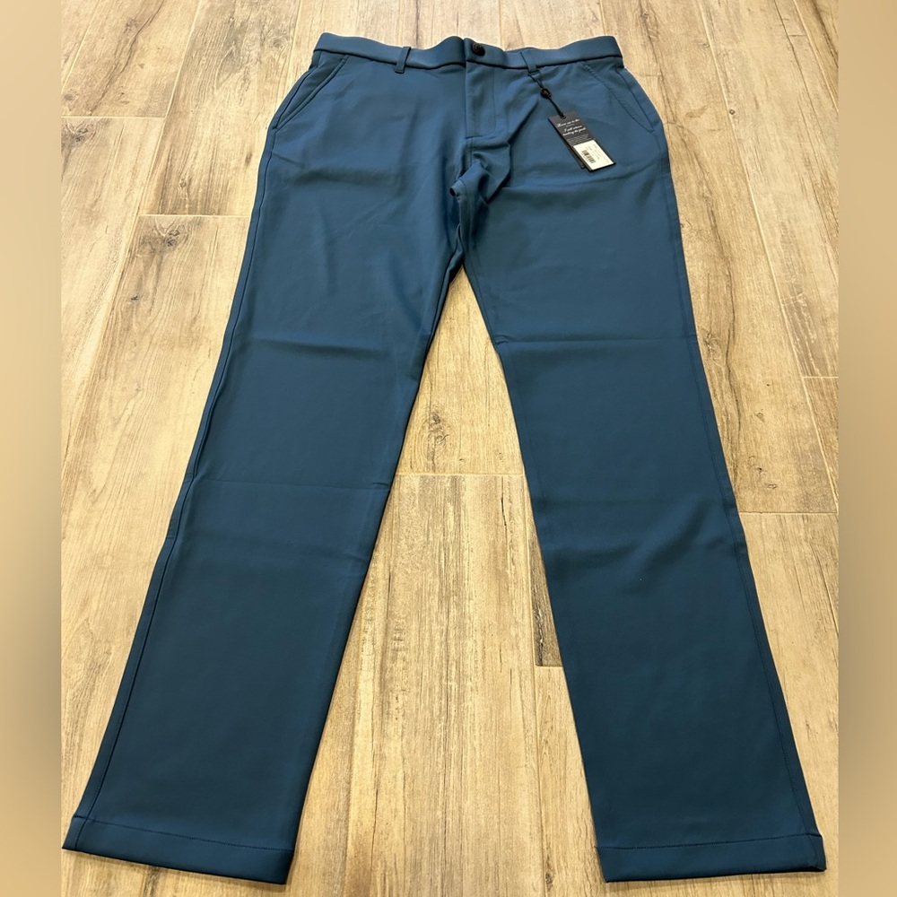 NWT Greyson Golf Sequoia Trouser Stretch Storm Blue Size 32x32 $198